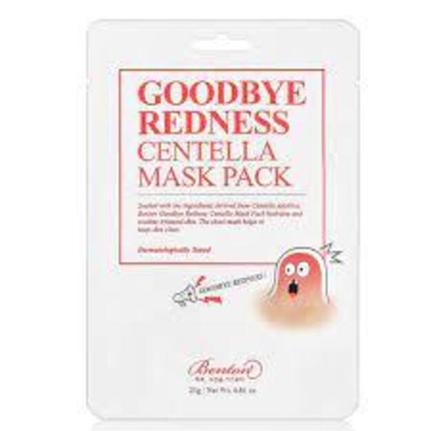 BENTON Goodbye Redness Centella Mask Pack lakštinė kaukė su centele 23g