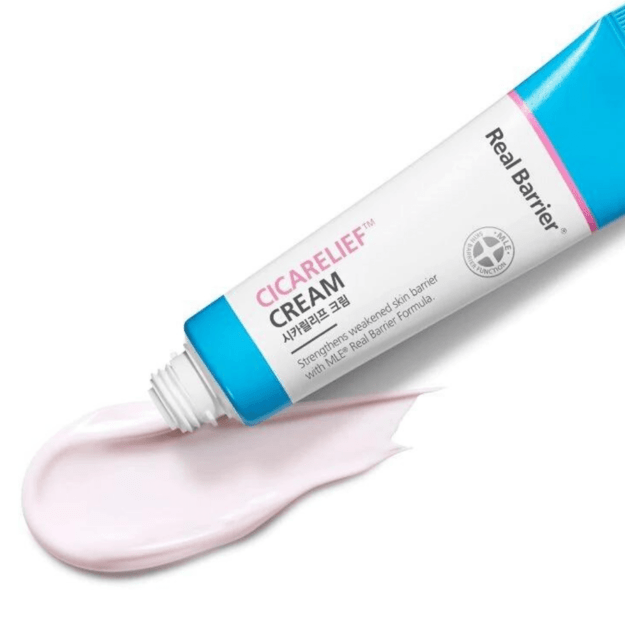 Real Barrier Cicarelief Cream raminantis ir odą apsaugantis veido kremas 30ml