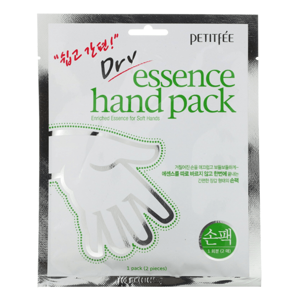 Petitfee Dry Essence Hand pack 2 sheets rankų kaukė- pirštinės