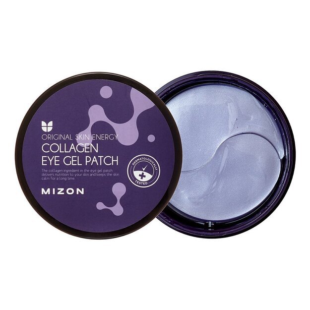 MIZON Collagen Eye Gel Patch hidrogelio paakių pagalvėlės su kolagenu 60 vnt